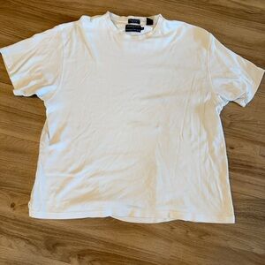 Hathaway White Crewneck Short Sleeve Tee